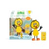 Lichtgevende blokjes en mannetje sesamstraat  - Big bird 